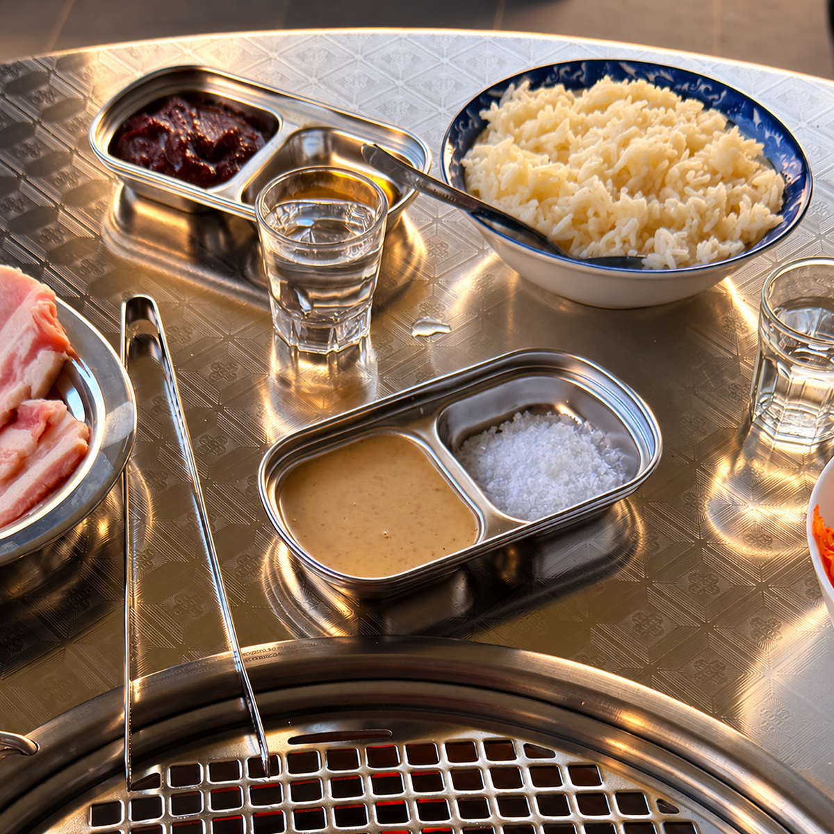 Sauce tray (2 Grid)
